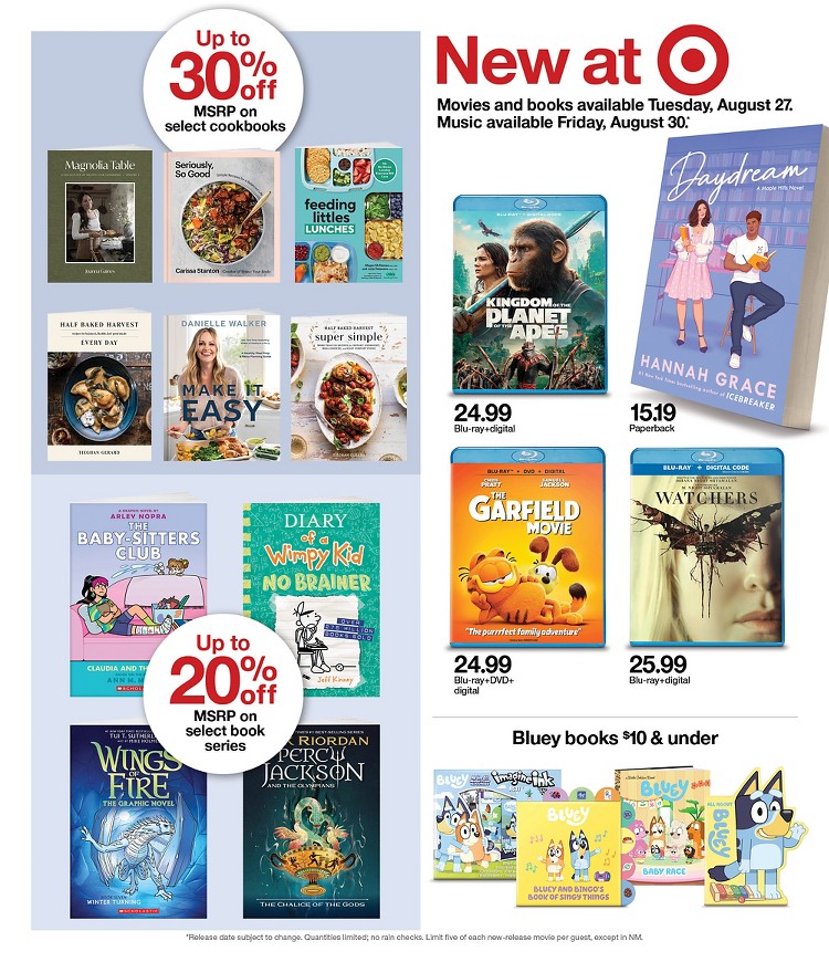 Weekly ad Target 08/25/2024 - 08/31/2024