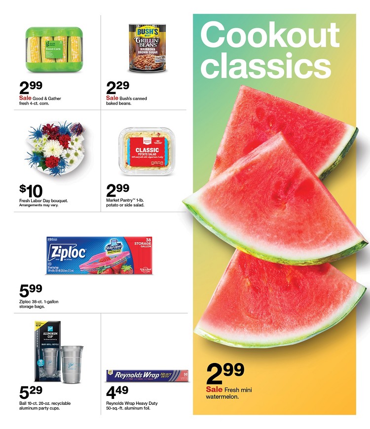 Weekly ad Target 08/25/2024 - 08/31/2024