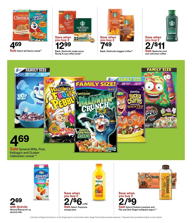 Weekly ad Target 10/13/2024 - 10/19/2024