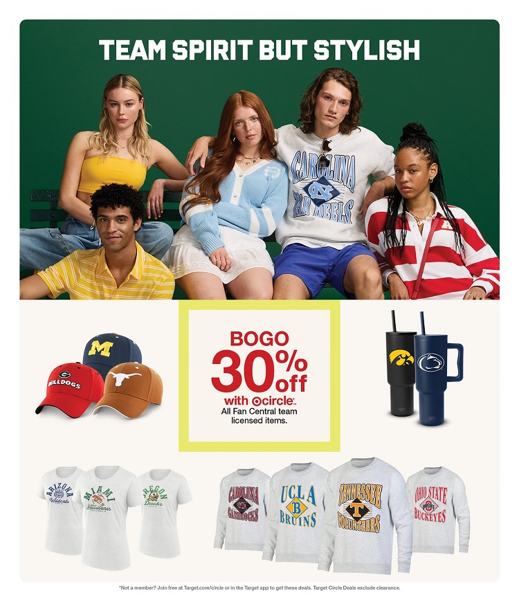 Weekly ad Target 08/10/2025 - 08/16/2025