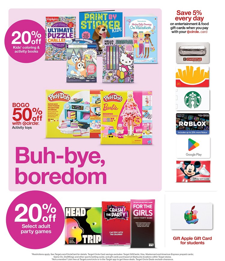 Weekly ad Target 08/10/2025 - 08/16/2025