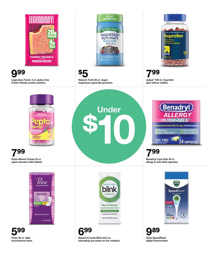 Weekly ad Target 08/10/2025 - 08/16/2025