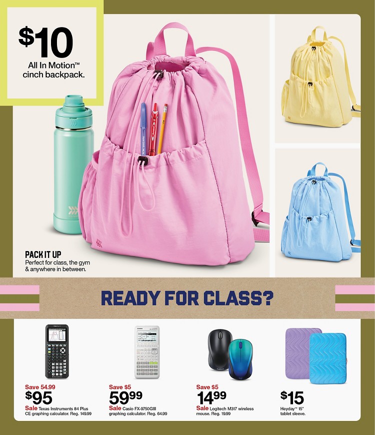 Weekly ad Target 08/10/2025 - 08/16/2025