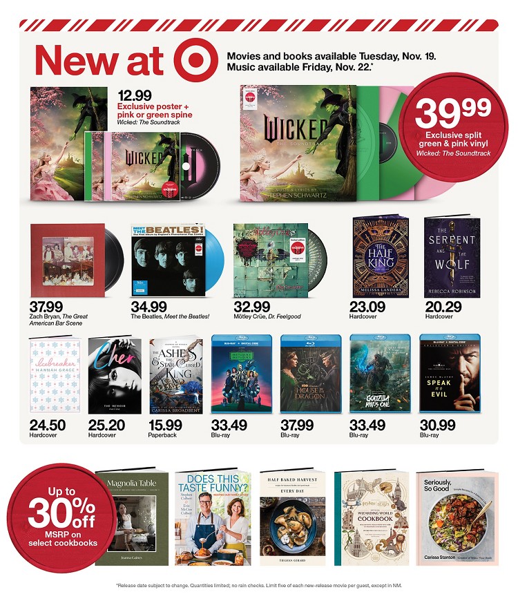 Weekly ad Target 11/24/2024 - 11/30/2024