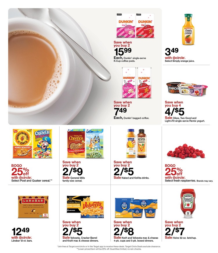 Weekly ad Target 01/05/2025 - 01/11/2025