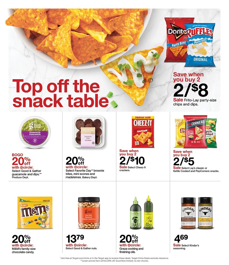 Weekly ad Target 01/05/2025 - 01/11/2025