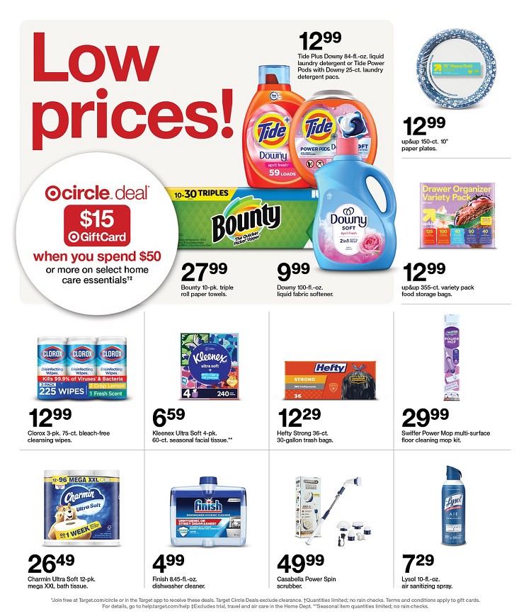 Weekly ad Target 01/05/2025 - 01/11/2025