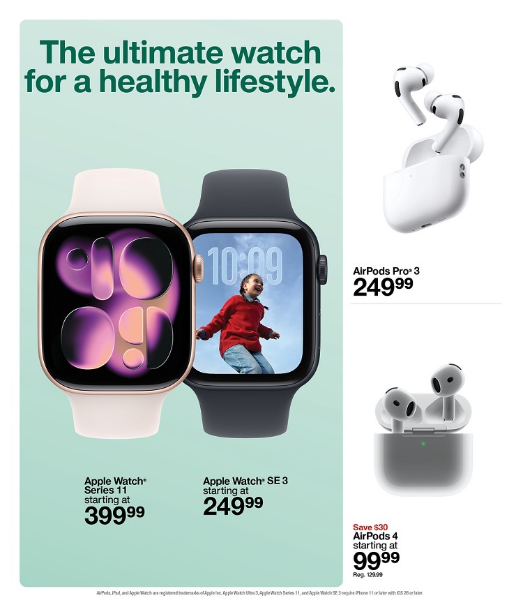 Weekly ad Target 11/16/2025 - 11/22/2025