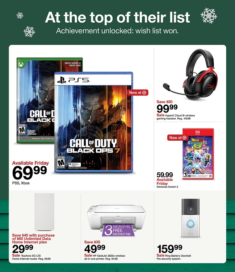 Weekly ad Target 11/16/2025 - 11/22/2025