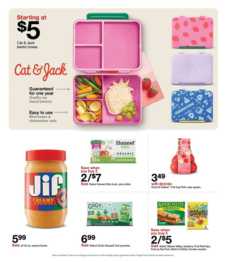 Weekly ad Target 07/27/2025 - 08/02/2025