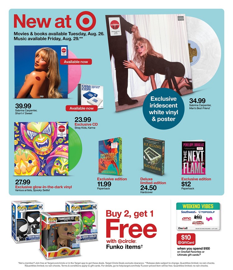 Weekly ad Target 08/31/2025 - 09/06/2025