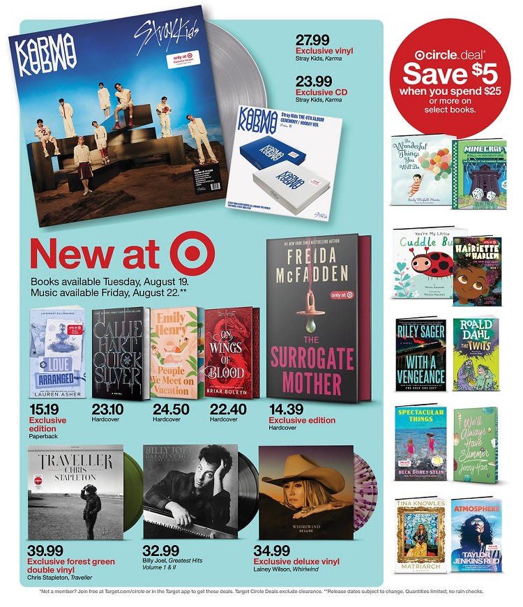 Weekly ad Target 08/24/2025 - 08/30/2025
