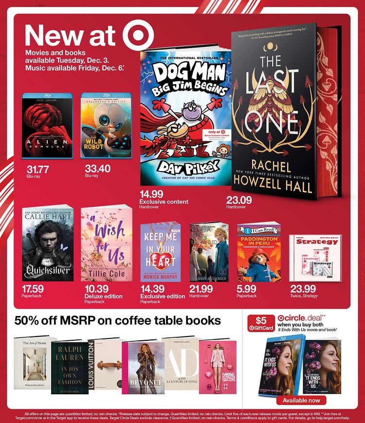 Weekly ad Target 12/08/2024 - 12/14/2024