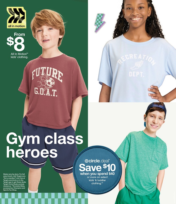Weekly ad Target 08/03/2025 - 08/09/2025