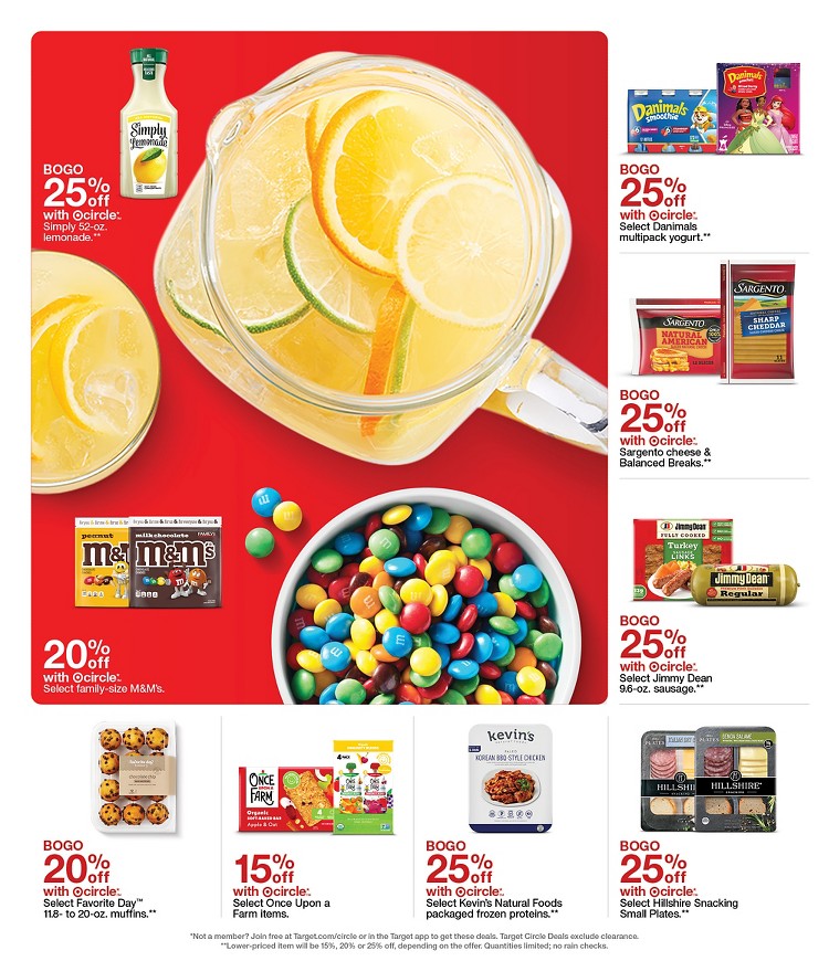 Weekly ad Target 08/03/2025 - 08/09/2025