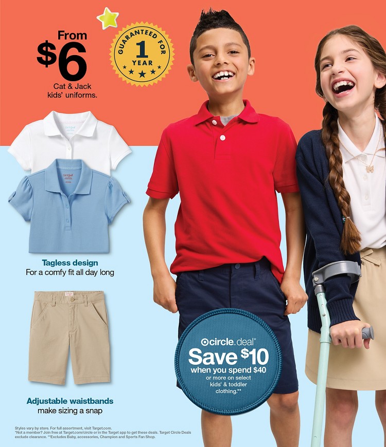 Weekly ad Target 08/03/2025 - 08/09/2025