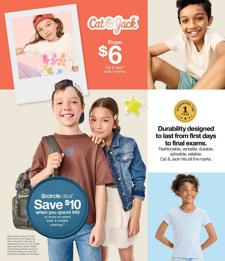 Weekly ad Target 08/03/2025 - 08/09/2025