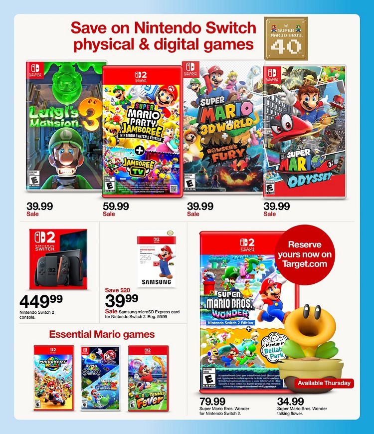 Weekly ad Target 03/15/2026 - 03/21/2026