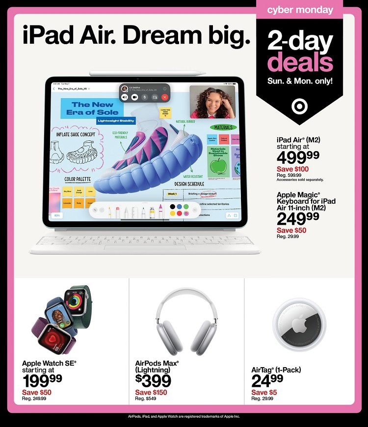 Weekly ad Target 12/01/2024 - 12/07/2024