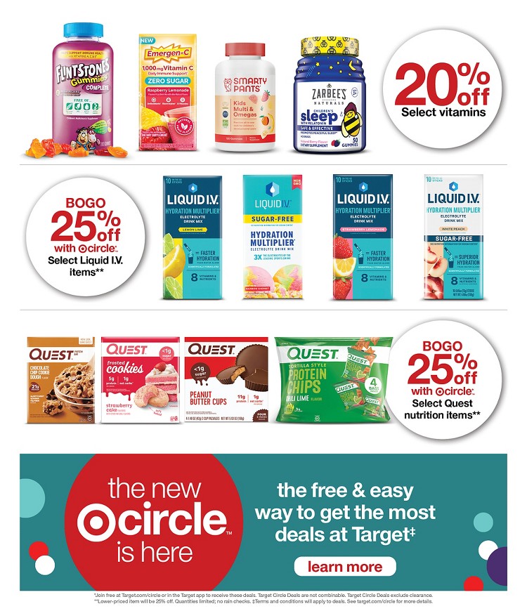 Weekly ad Target 08/11/2024 - 08/17/2024