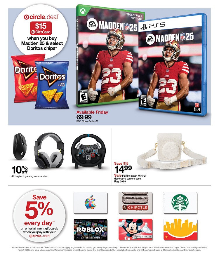 Weekly ad Target 08/11/2024 - 08/17/2024