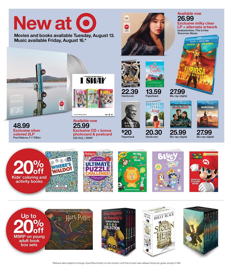 Weekly ad Target 08/11/2024 - 08/17/2024