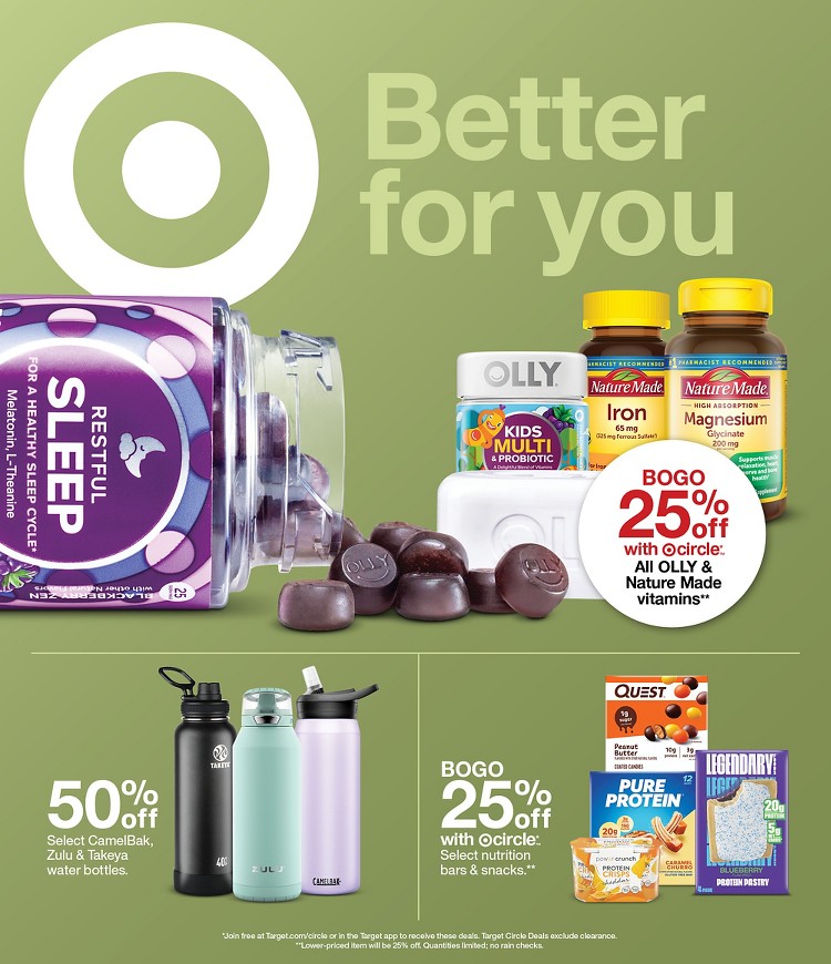 Weekly ad Target 01/12/2025 - 01/18/2025