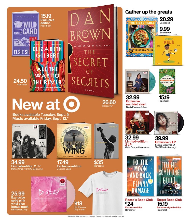 Weekly ad Target 09/07/2025 - 09/13/2025