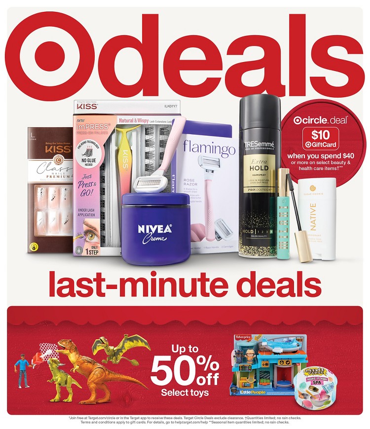 Target Promotional weekly ads