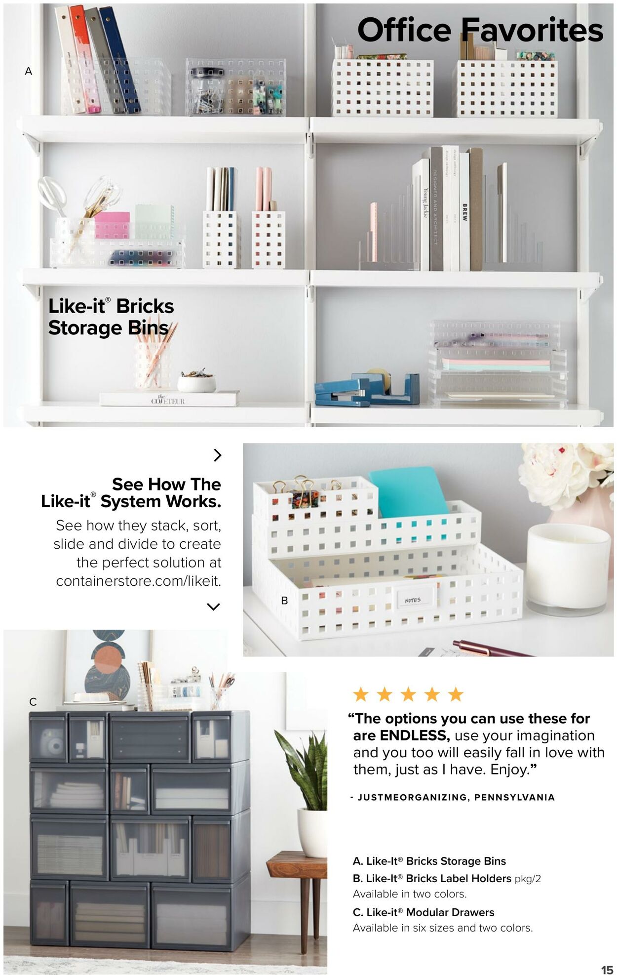 Weekly ad The Container Store 01/01/2021 - 12/31/2022