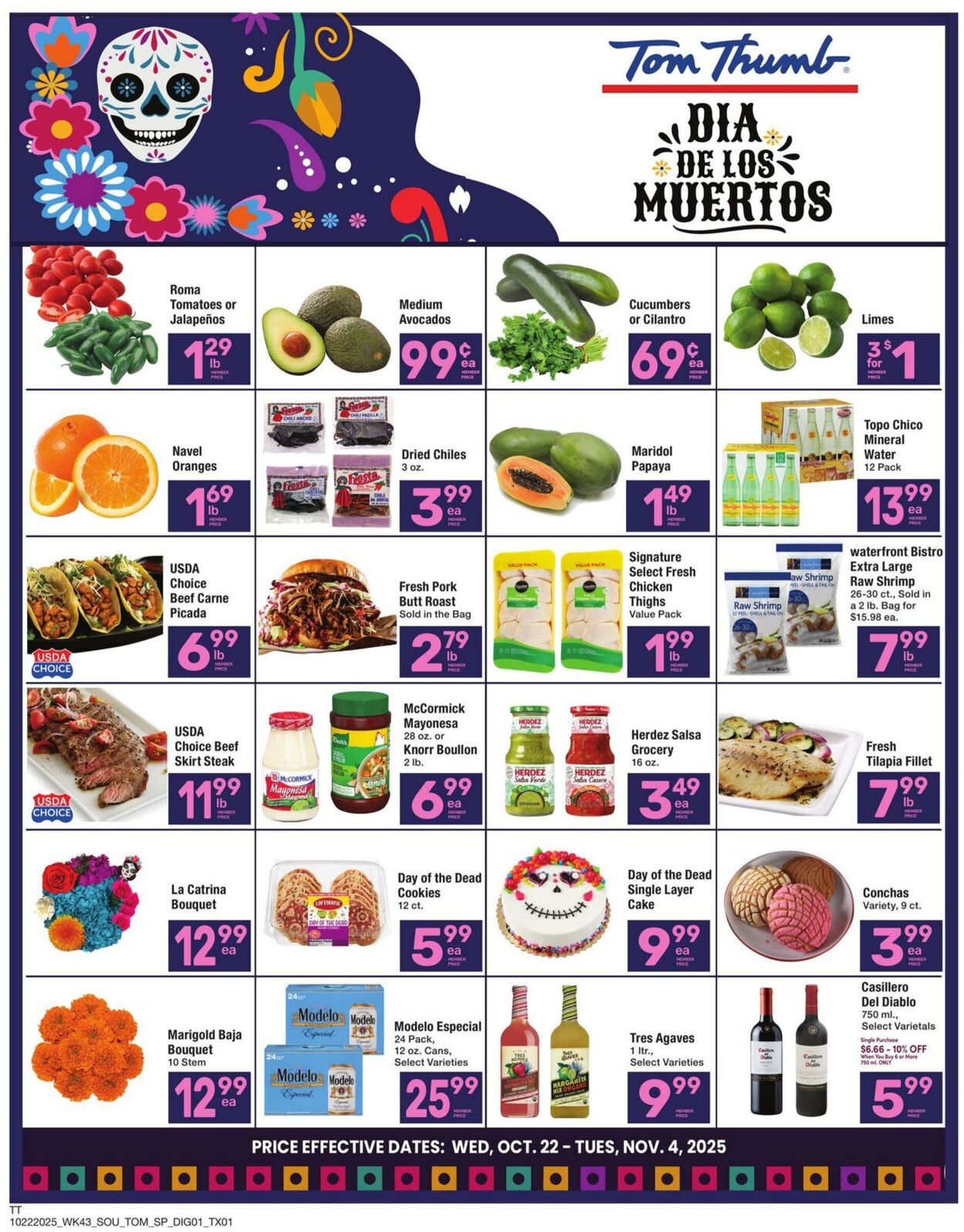 Weekly ad Tom Thumb 10/22/2025 - 11/04/2025