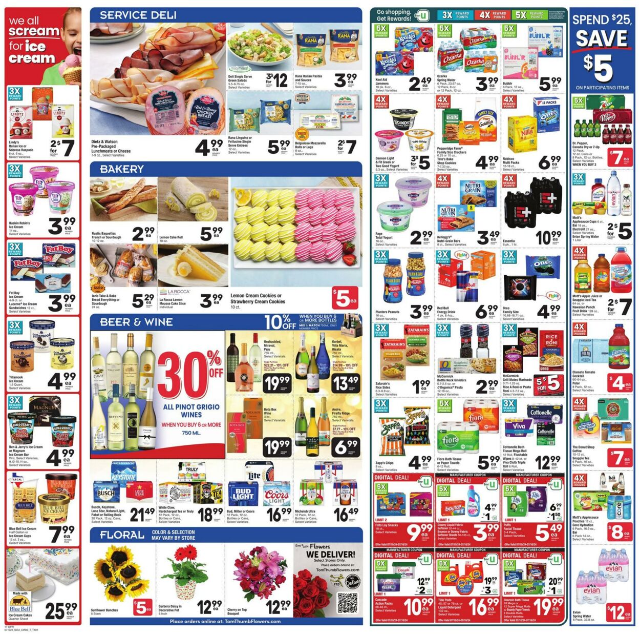 Weekly ad Tom Thumb 07/10/2024 - 07/16/2024