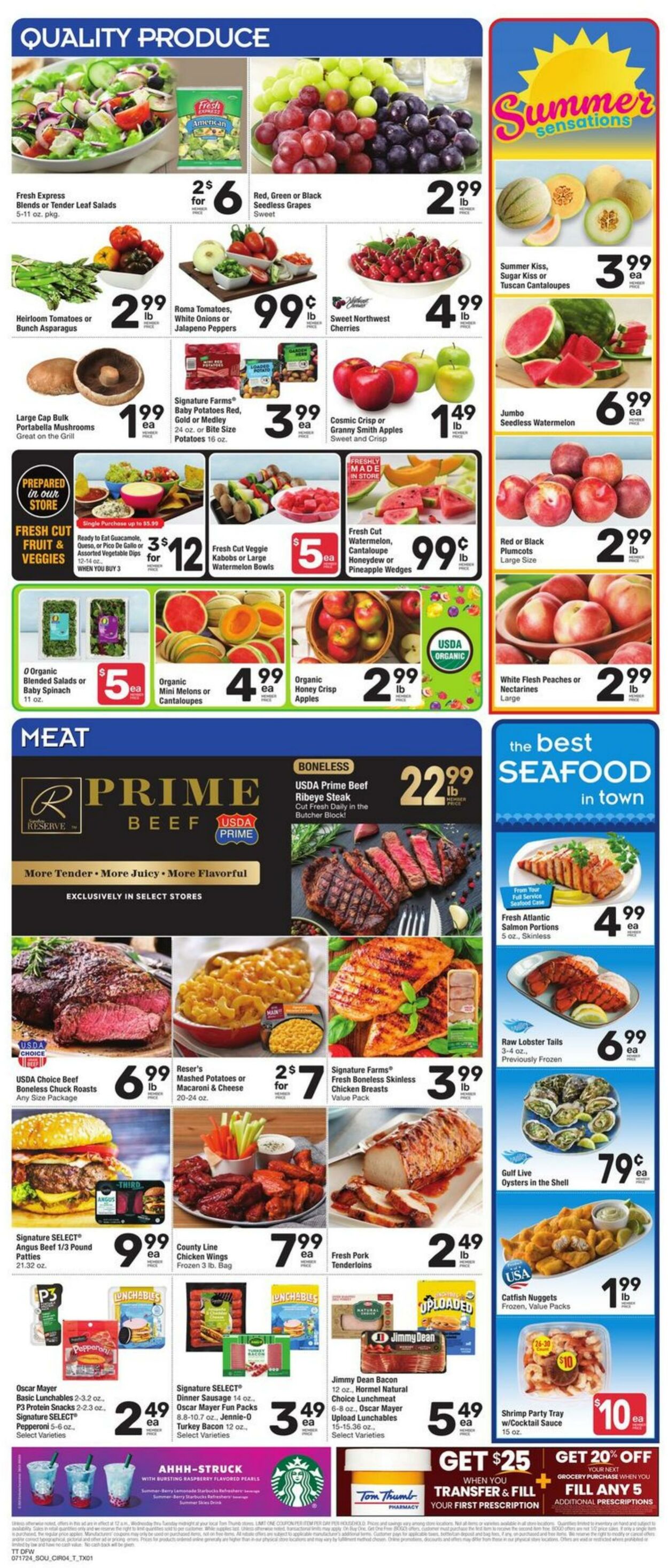 Weekly ad Tom Thumb 07/17/2024 - 07/23/2024