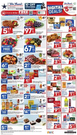 Weekly ad Tom Thumb 08/21/2024 - 08/27/2024