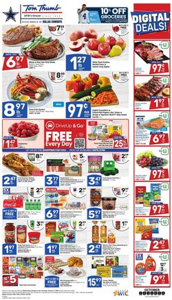 Weekly ad Tom Thumb 10/23/2024 - 10/29/2024