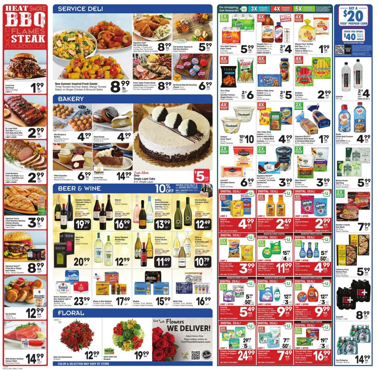 Weekly ad Tom Thumb 07/31/2024 - 08/06/2024