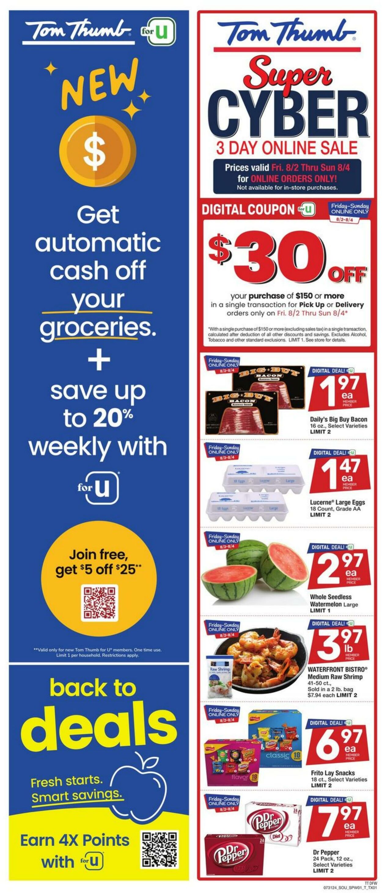 Weekly ad Tom Thumb 07/31/2024 - 08/06/2024