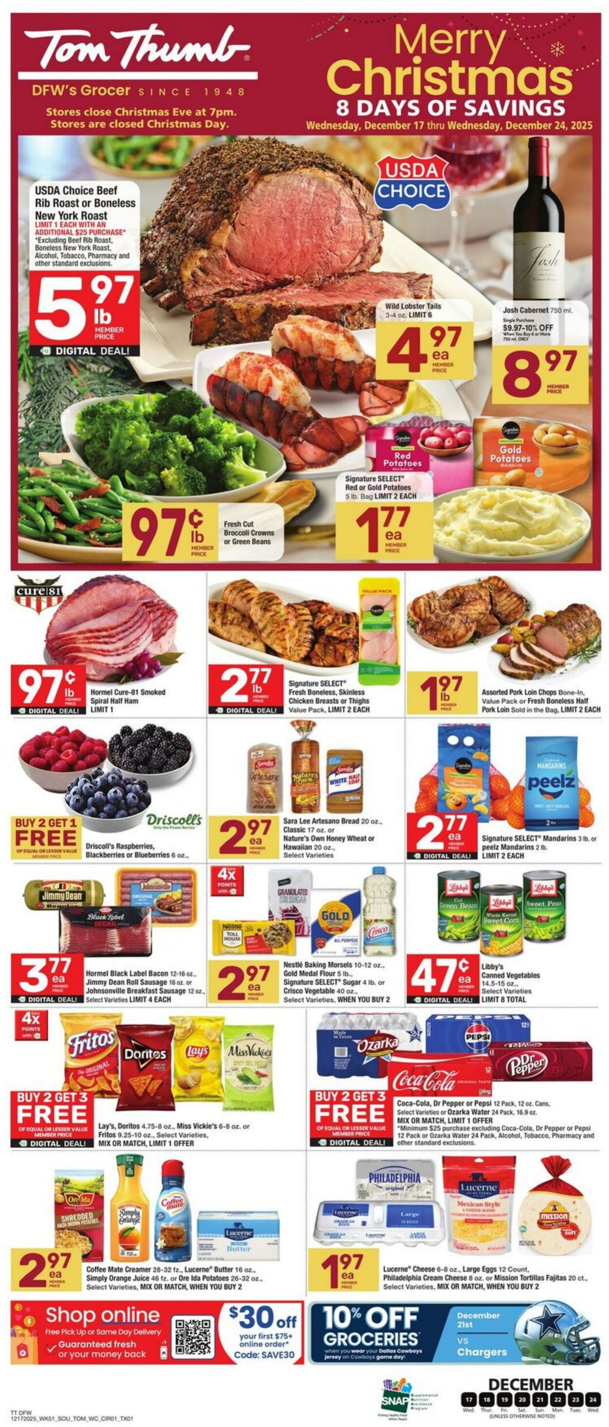 Weekly ad Tom Thumb 12/17/2025 - 12/24/2025
