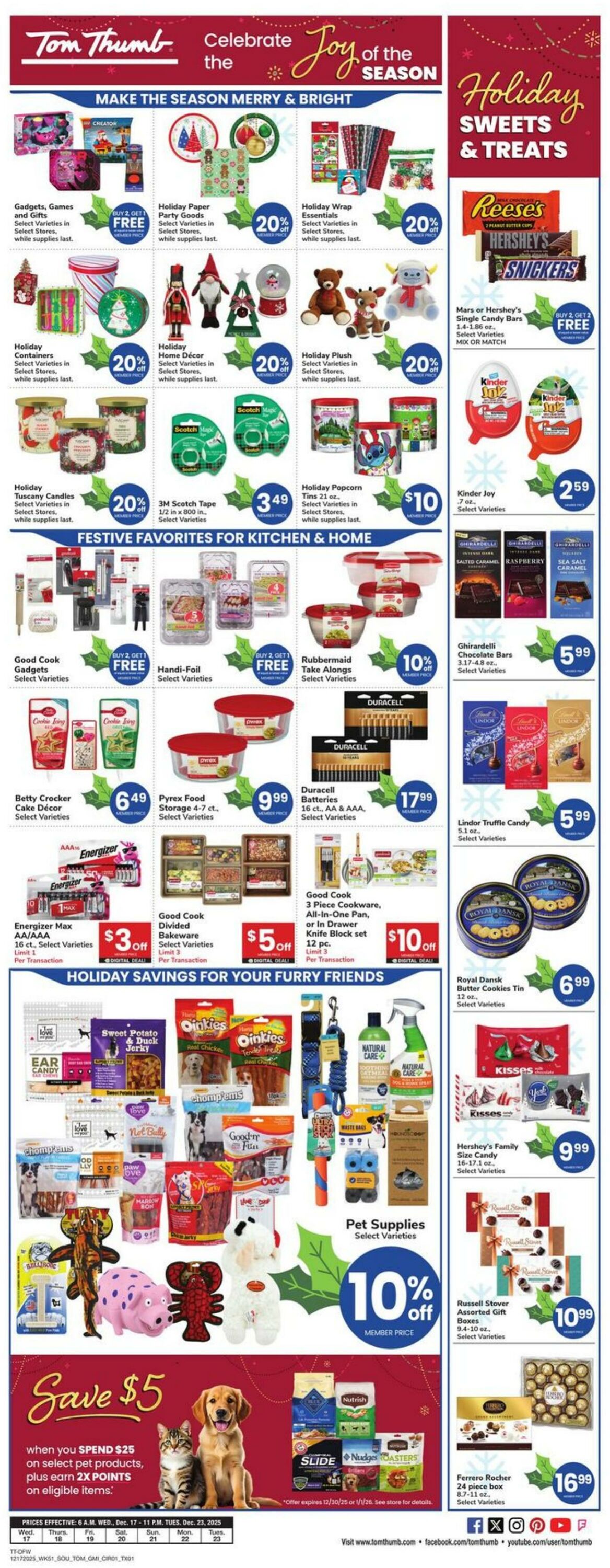 Weekly ad Tom Thumb 12/17/2025 - 12/24/2025