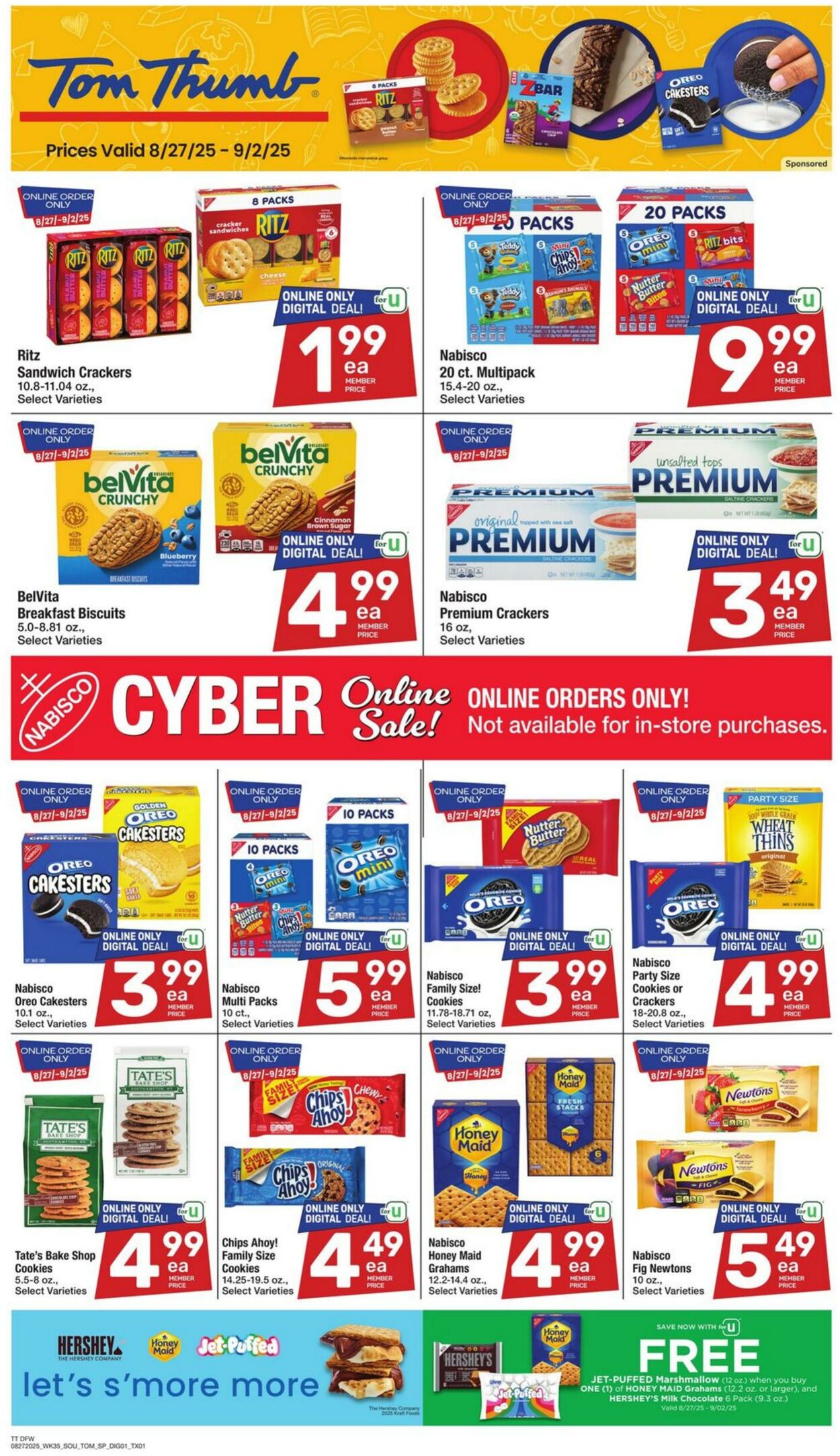 Weekly ad Tom Thumb 08/27/2025 - 09/02/2025