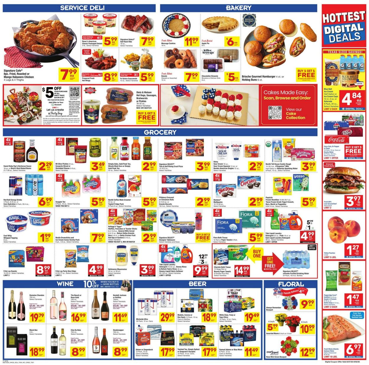 Weekly ad Tom Thumb 08/27/2025 - 09/02/2025