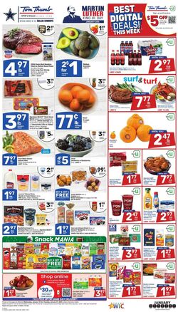 Weekly ad Tom Thumb 01/15/2025 - 01/21/2025