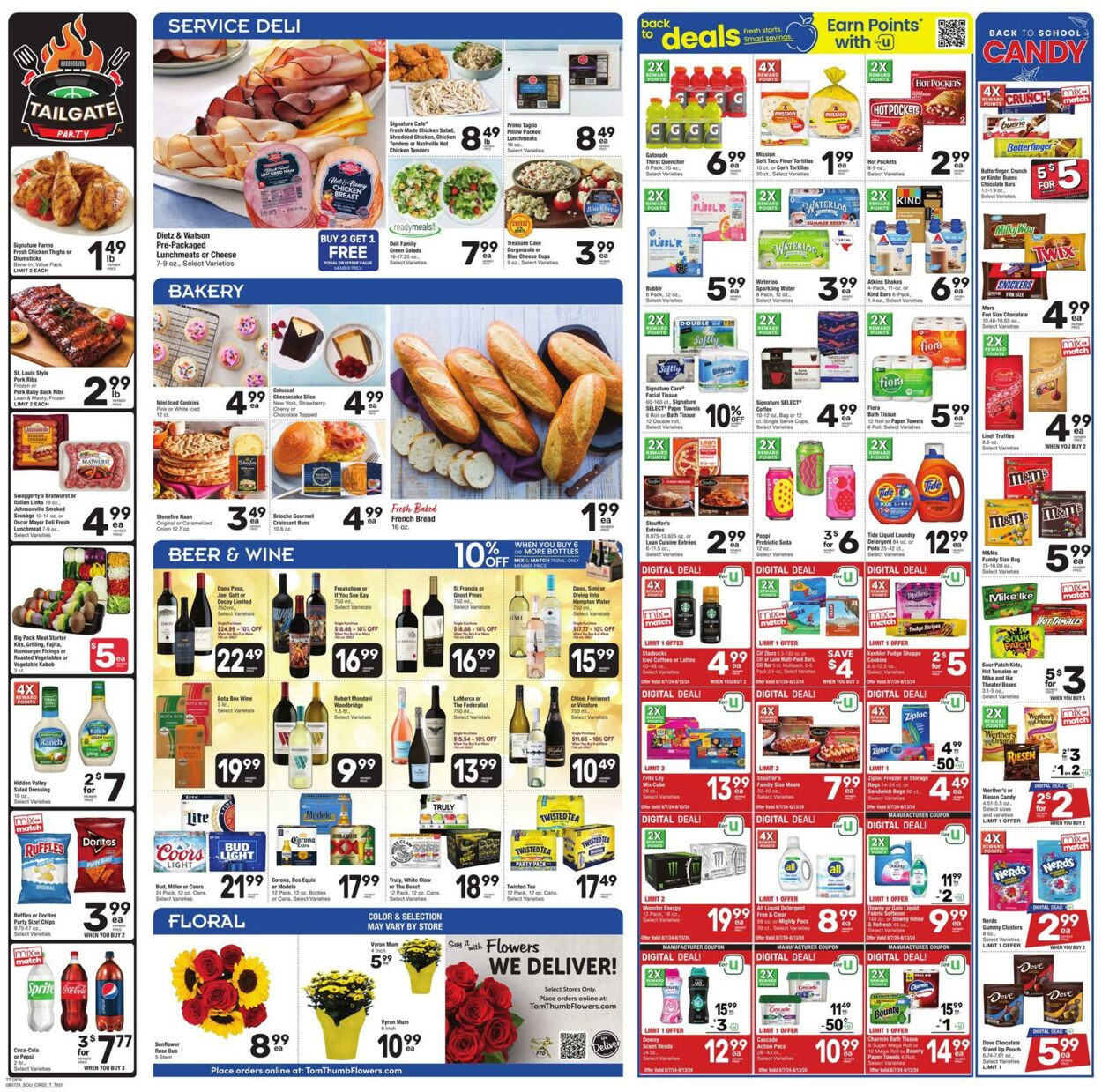 Weekly ad Tom Thumb 08/07/2024 - 08/13/2024