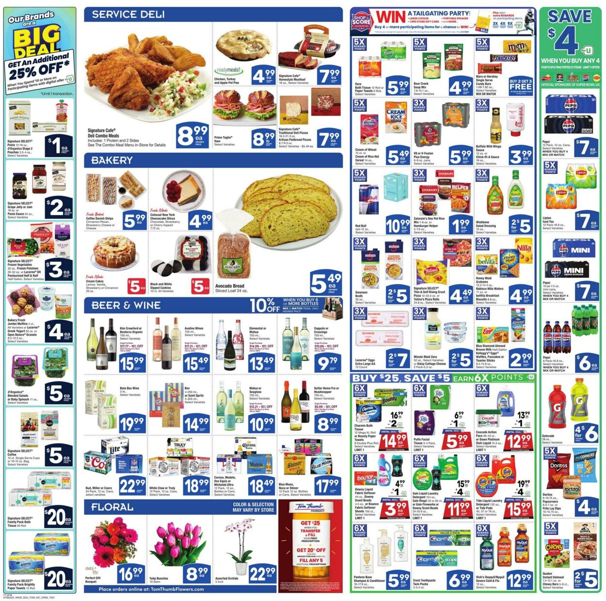 Weekly ad Tom Thumb 01/08/2025 - 01/14/2025