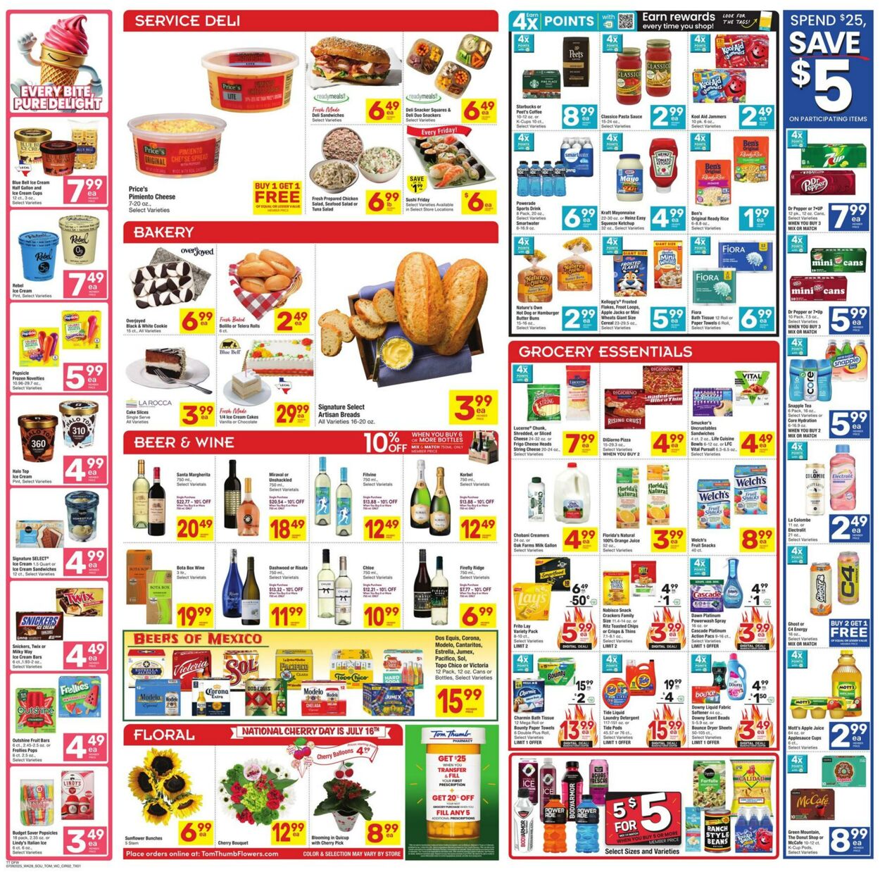 Weekly ad Tom Thumb 07/09/2025 - 07/15/2025