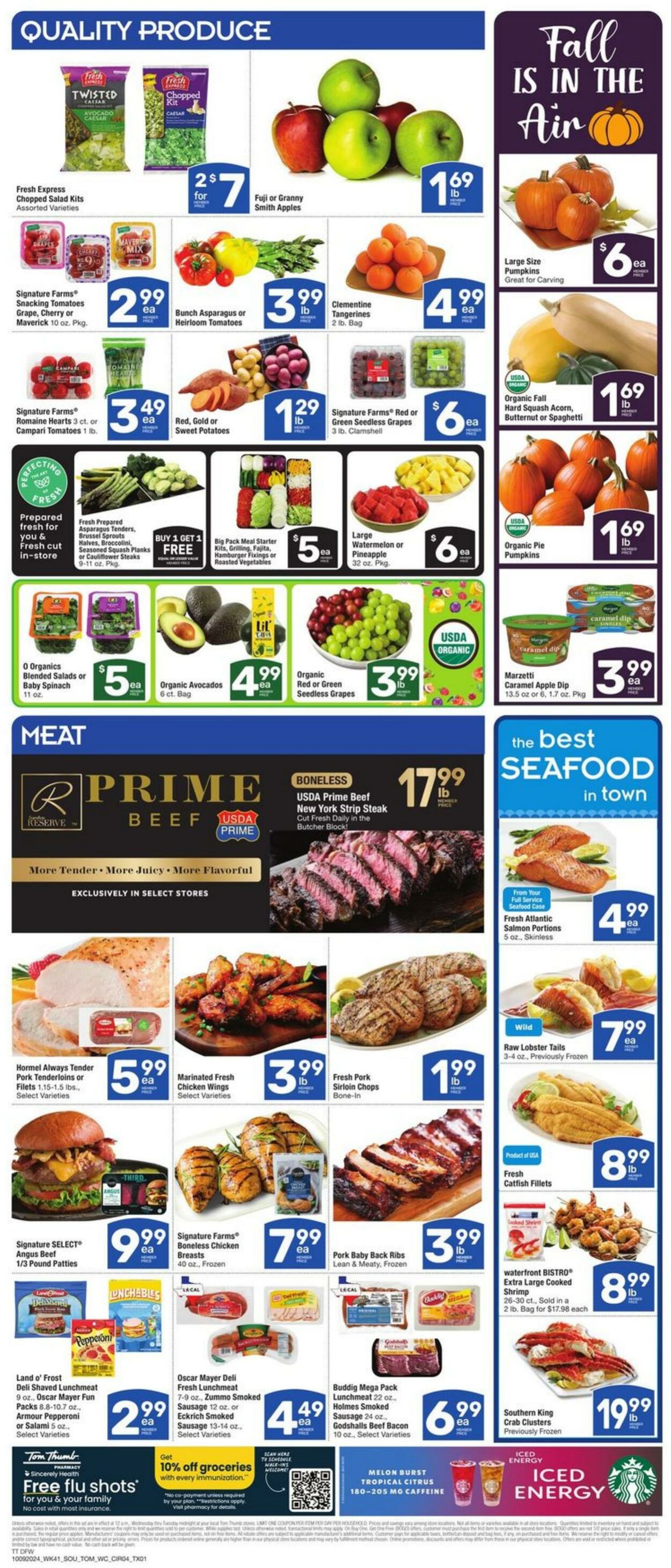 Weekly ad Tom Thumb 10/09/2024 - 10/15/2024