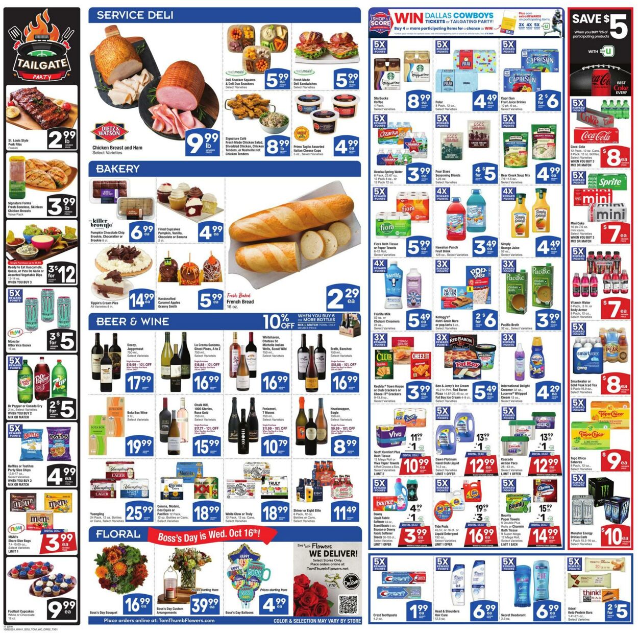 Weekly ad Tom Thumb 10/09/2024 - 10/15/2024