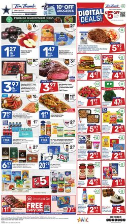 Weekly ad Tom Thumb 11/06/2024 - 11/12/2024