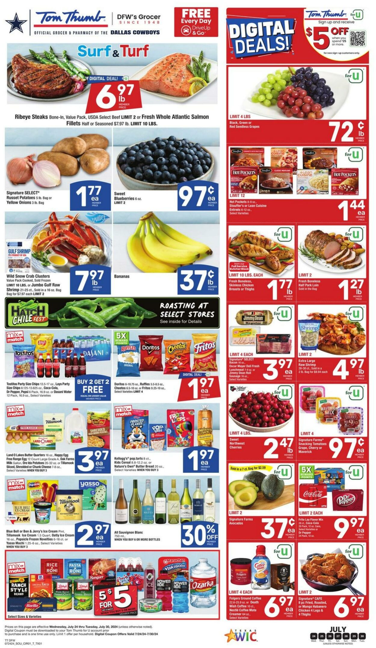 Weekly ad Tom Thumb 07/24/2024 - 07/30/2024