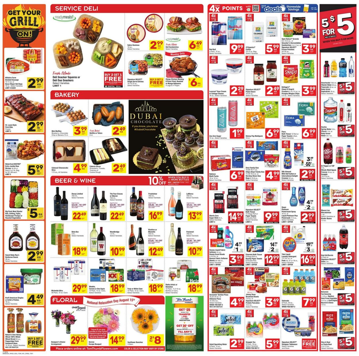 Weekly ad Tom Thumb 08/06/2025 - 08/12/2025